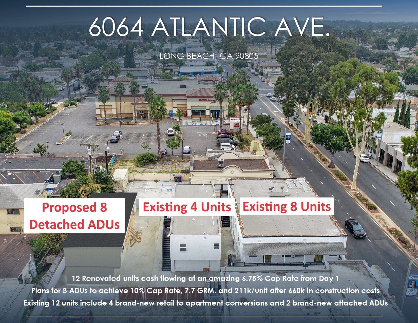 6060-6068 Atlantic Ave, Long Beach, CA à vendre Photo de l’immeuble– Image 1 sur 18