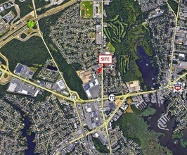 150 Chambersbridge Rd, Brick, NJ - VUE AÉRIENNE  vue de carte