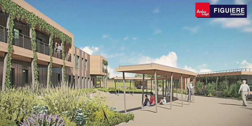 Bureau dans Le Puy-Sainte-Réparade à louer - Photo de l’immeuble – Image 1 sur 7