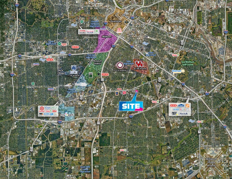 NEQ Griggs Rd, Houston, TX à louer - Aérien – Image 3 sur 6