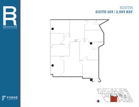 8200 Brookriver Dr, Dallas, TX à louer Plan d’étage– Image 1 sur 1