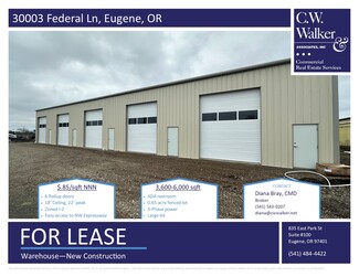 Plus de détails pour 30003 Federal Ln, Eugene, OR - Industriel/Logistique à louer