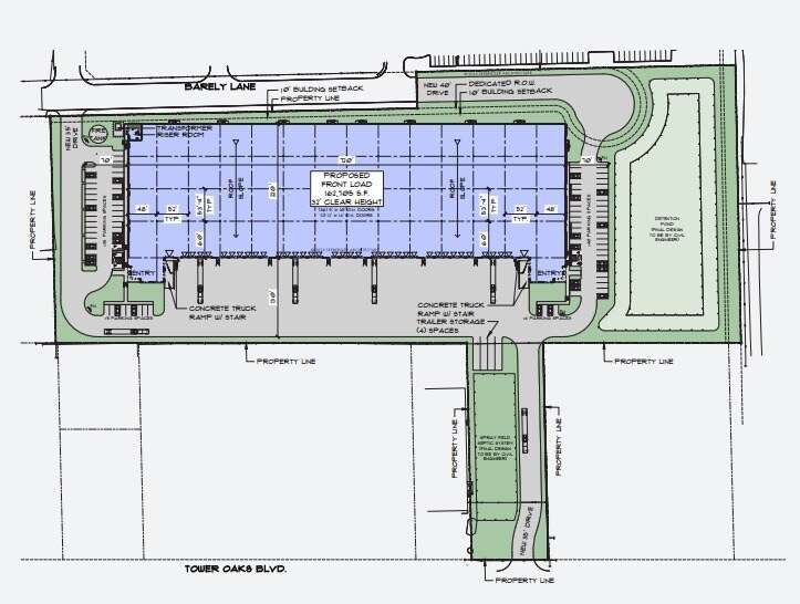 10616 Tower Oaks Blvd, Houston, TX à vendre - Plan de site – Image 2 sur 2