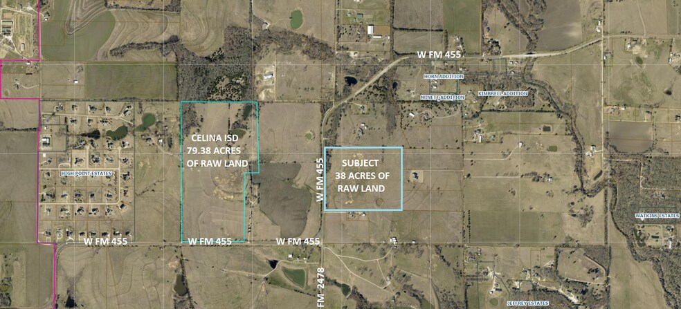 W FM 455 & FM 2478 (Custer Road) Rd, Celina, TX à vendre - Photo principale – Image 2 sur 14