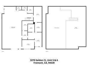 3390 Seldon Ct, Fremont, CA à louer Plan d’étage– Image 1 sur 5