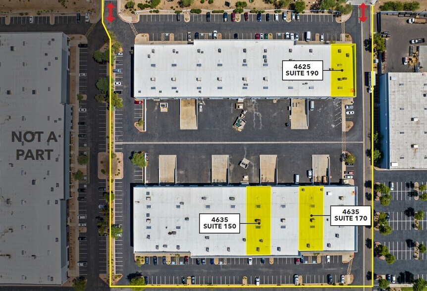 4625 W McDowell Rd, Phoenix, AZ à louer - Plan de site – Image 2 sur 6