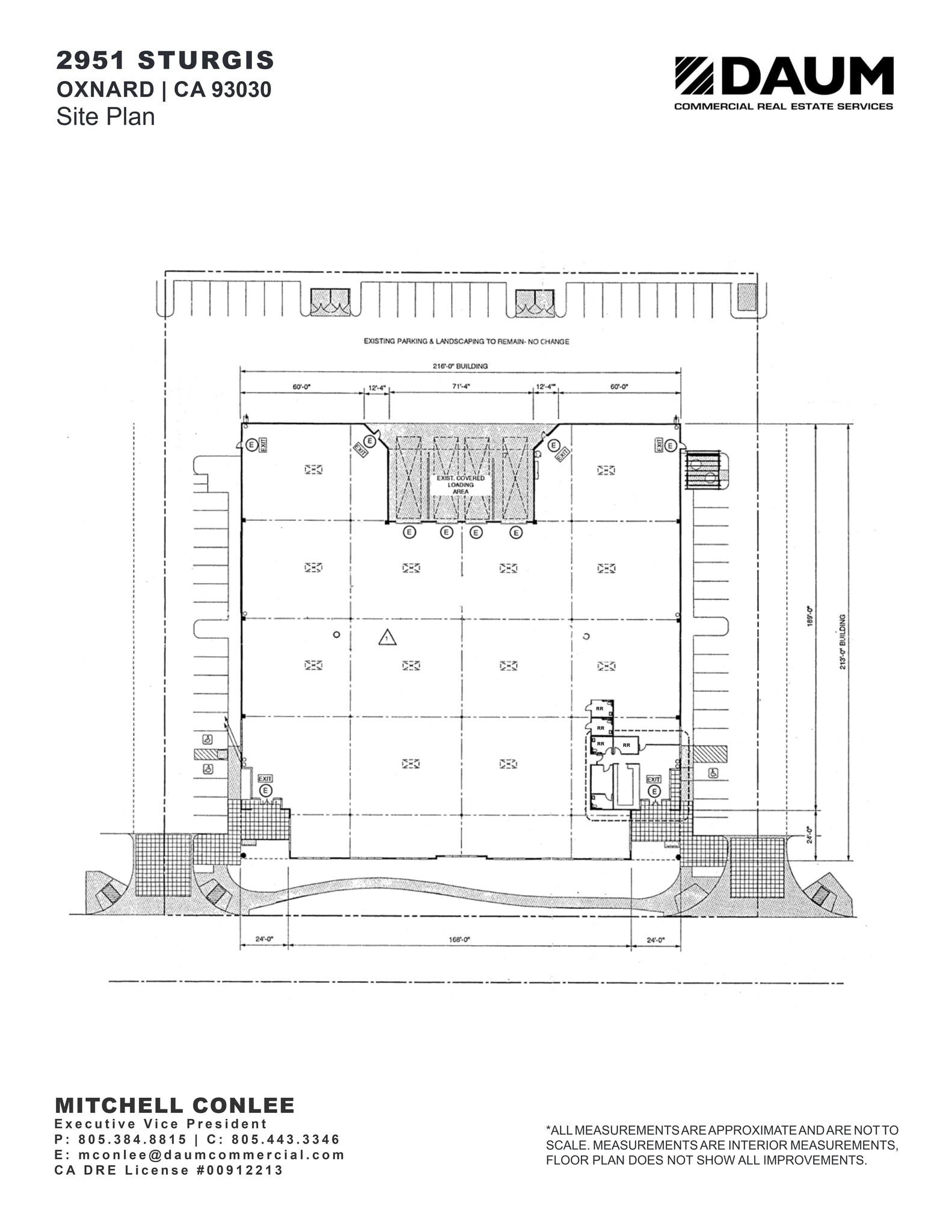 2951 Sturgis Rd, Oxnard, CA à louer Plan de site– Image 1 sur 1