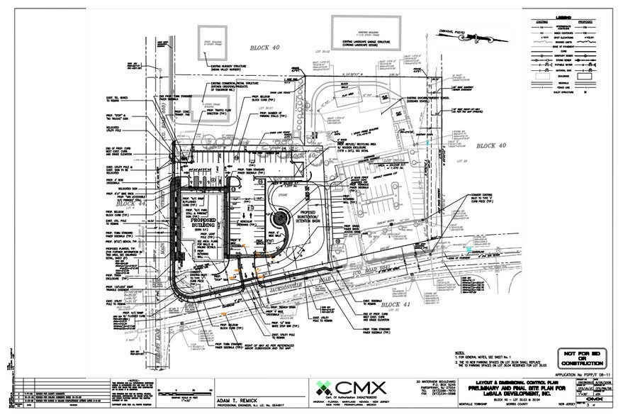 702 Main Rd, Towaco, NJ à louer - Plan de site – Image 3 sur 7
