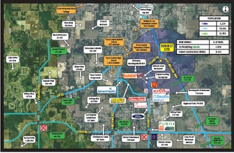 38300 Dick Jarrett Way, Dade City, FL - Vue aérienne vue de carte