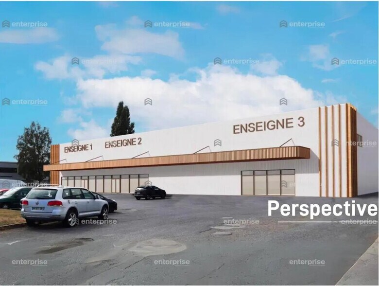 Local commercial dans Compiègne à louer - Photo de l’immeuble – Image 2 sur 2