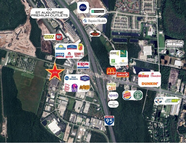 Agricultural Center Drive & CR 208, Saint Augustine, FL à vendre - Aérien – Image 2 sur 4