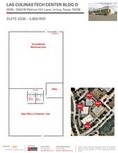 2108-2110 Hurd Dr, Irving, TX à louer Plan d’étage– Image 1 sur 1