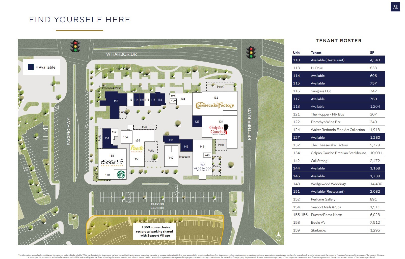 789 W Harbor Dr, San Diego, CA à louer Carte– Image 1 sur 1