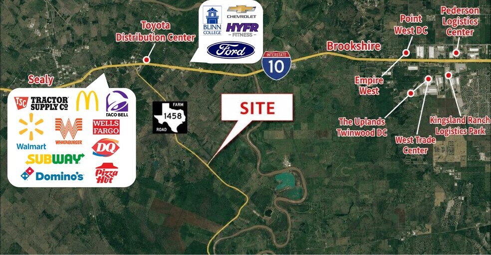 FM 1458, Sealy, TX à vendre - Photo de l’immeuble – Image 1 sur 5