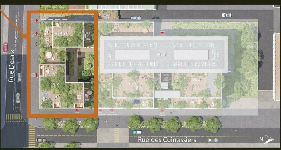 9 Rue Desaix, Lyon à louer - Plan d’étage – Image 3 sur 5
