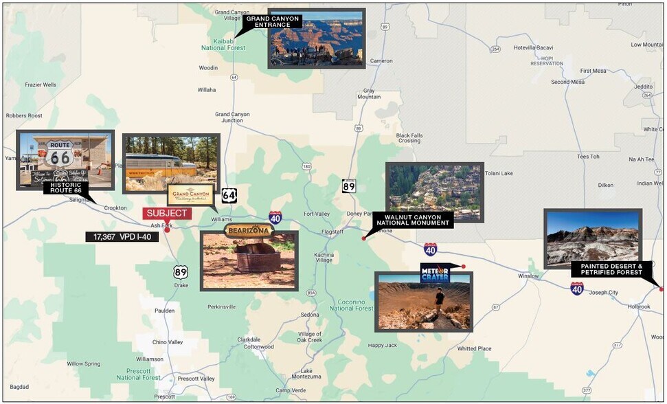 I 40 & SR 89, Ash Fork, AZ à vendre - Photo de l’immeuble – Image 3 sur 5