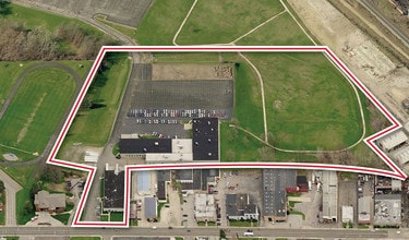 557 E Tallmadge Ave, Akron, OH - VUE AÉRIENNE vue de carte