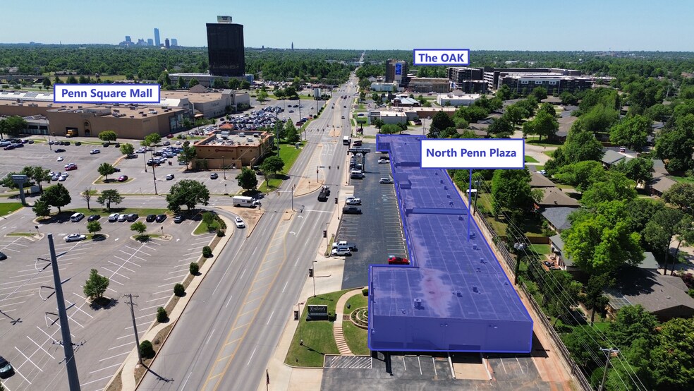 5601-5645 N Pennsylvania Ave, Oklahoma City, OK à louer - Photo de l’immeuble – Image 2 sur 24