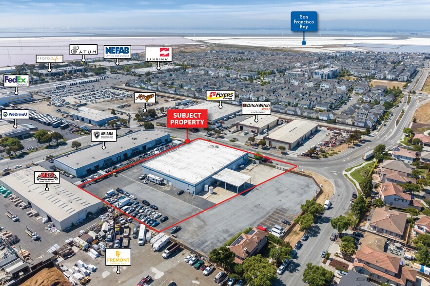 8239 Enterprise Dr, Newark, CA à vendre - Aérien – Image 3 sur 7