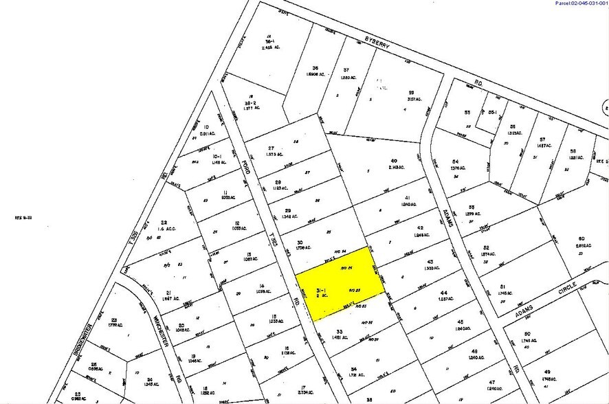 1411 Ford Rd, Bensalem, PA à louer - Plan cadastral – Image 3 sur 5