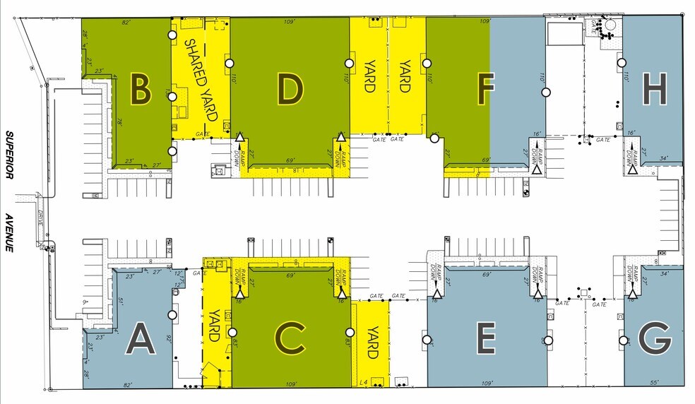 4116 E Superior Ave, Phoenix, AZ à louer - Plan de site – Image 3 sur 3
