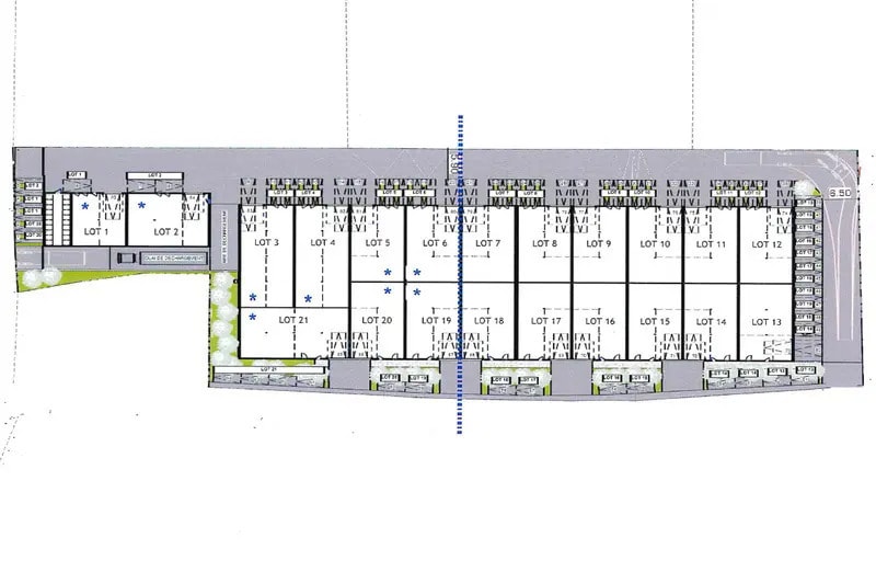 Local d'activités dans Montpellier à vendre - Plan d’étage – Image 2 sur 5