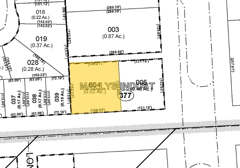 1450 W 13 Mile Rd, Madison Heights, MI à vendre - Plan cadastral – Image 2 sur 7