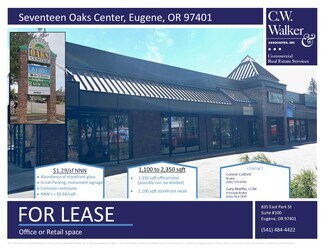 Plus de détails pour 36 E 17th Ave, Eugene, OR - Différents types d’espaces à louer