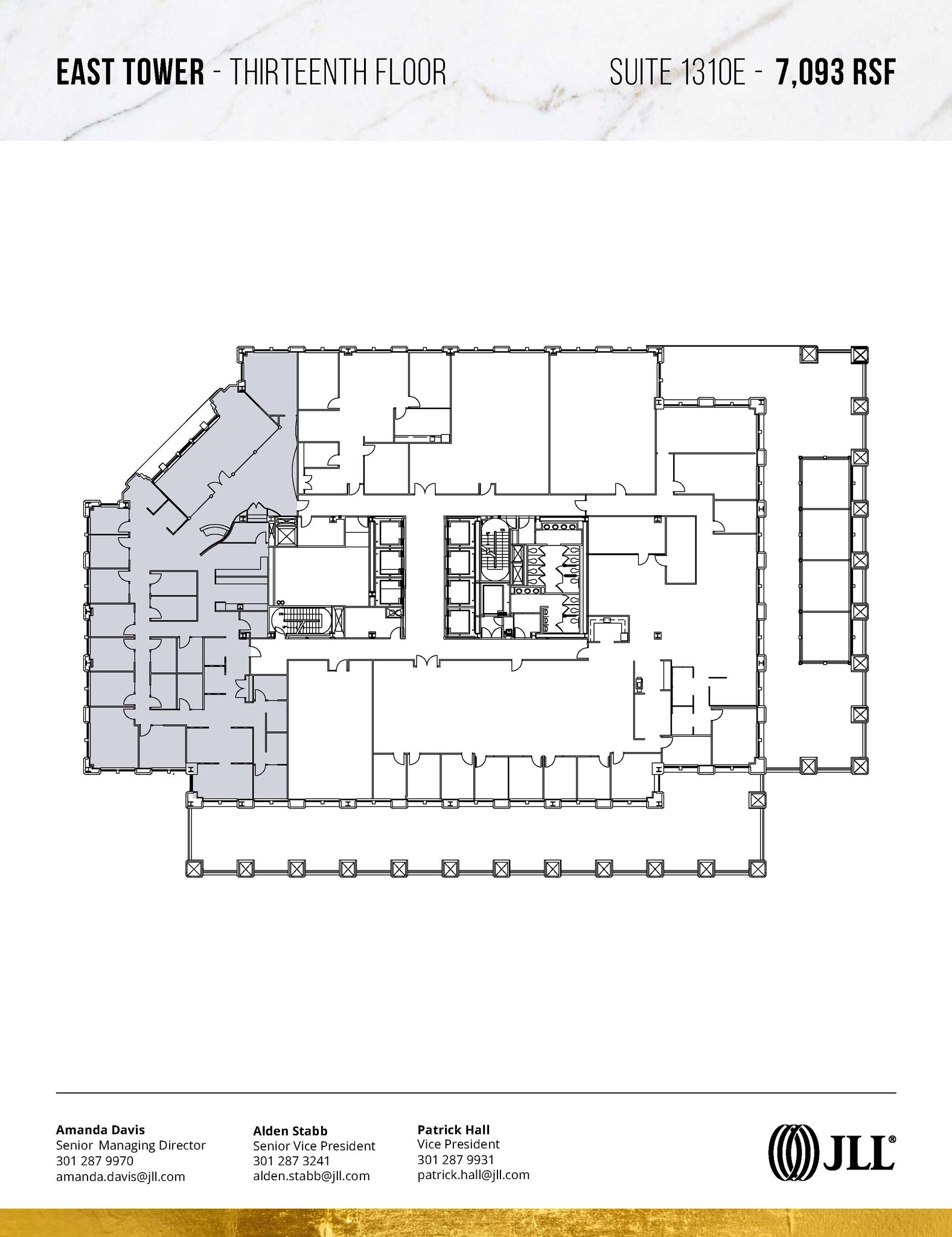7501 Wisconsin Ave, Bethesda, MD à louer Plan d’étage– Image 1 sur 1