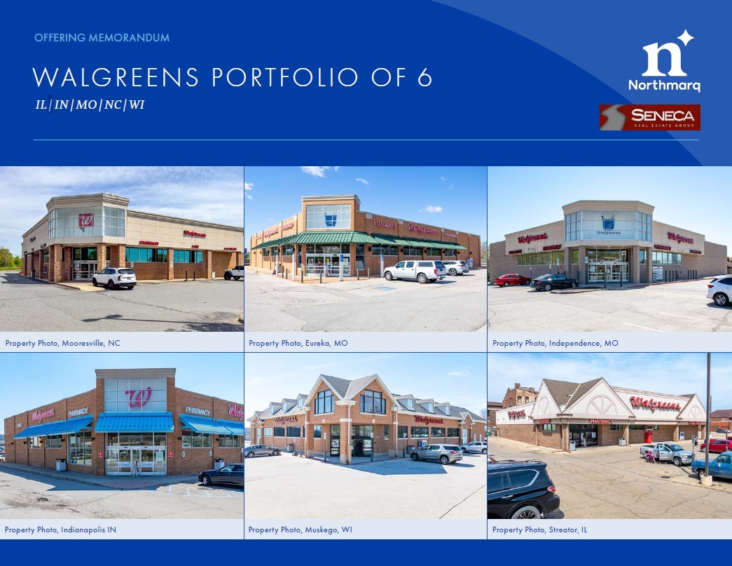 Walgreens Portfolio of 6 (Midwest) portefeuille de 6 biens à vendre sur LoopNet.fr Photo de l’immeuble– Image 1 sur 8