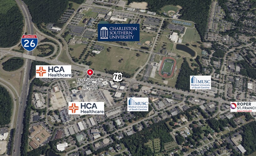9241 University Blvd, North Charleston, SC à vendre - Photo de l’immeuble – Image 2 sur 21