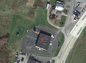 1829 University Dr, Dunbar, PA - Vue aérienne vue de carte