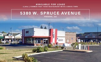 Plus de détails pour 5380 W Spruce Ave, Fresno, CA - Local commercial à louer