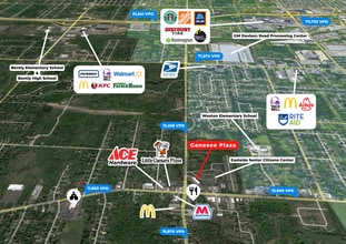3095 N Genesee Rd, Flint, MI - Vue aérienne vue de carte