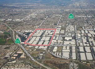 4450 Edison Ave, Chino, CA - VUE AÉRIENNE  vue de carte
