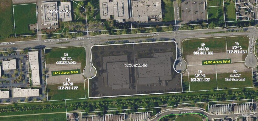 Santa Rosa Industrial Parcels for Sale portefeuille de 2 biens à vendre sur LoopNet.fr - Plan de site – Image 3 sur 3
