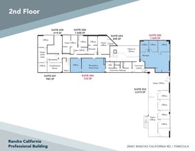 28441 Rancho California Rd, Temecula, CA à louer Plan d’étage– Image 1 sur 1