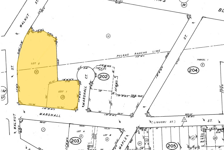901 Marshall St, Redwood City, CA à louer - Plan cadastral – Image 2 sur 4