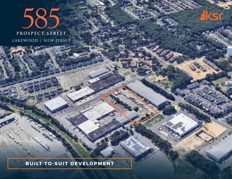 585 Prospect St, Lakewood, NJ à louer - Plan de site – Image 2 sur 2