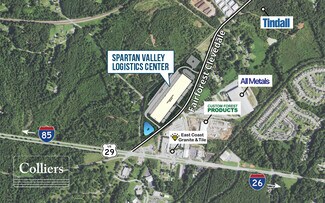 Plus de détails pour 0 Fairforest Clevedale Rd, Spartanburg, SC - Industriel/Logistique à louer