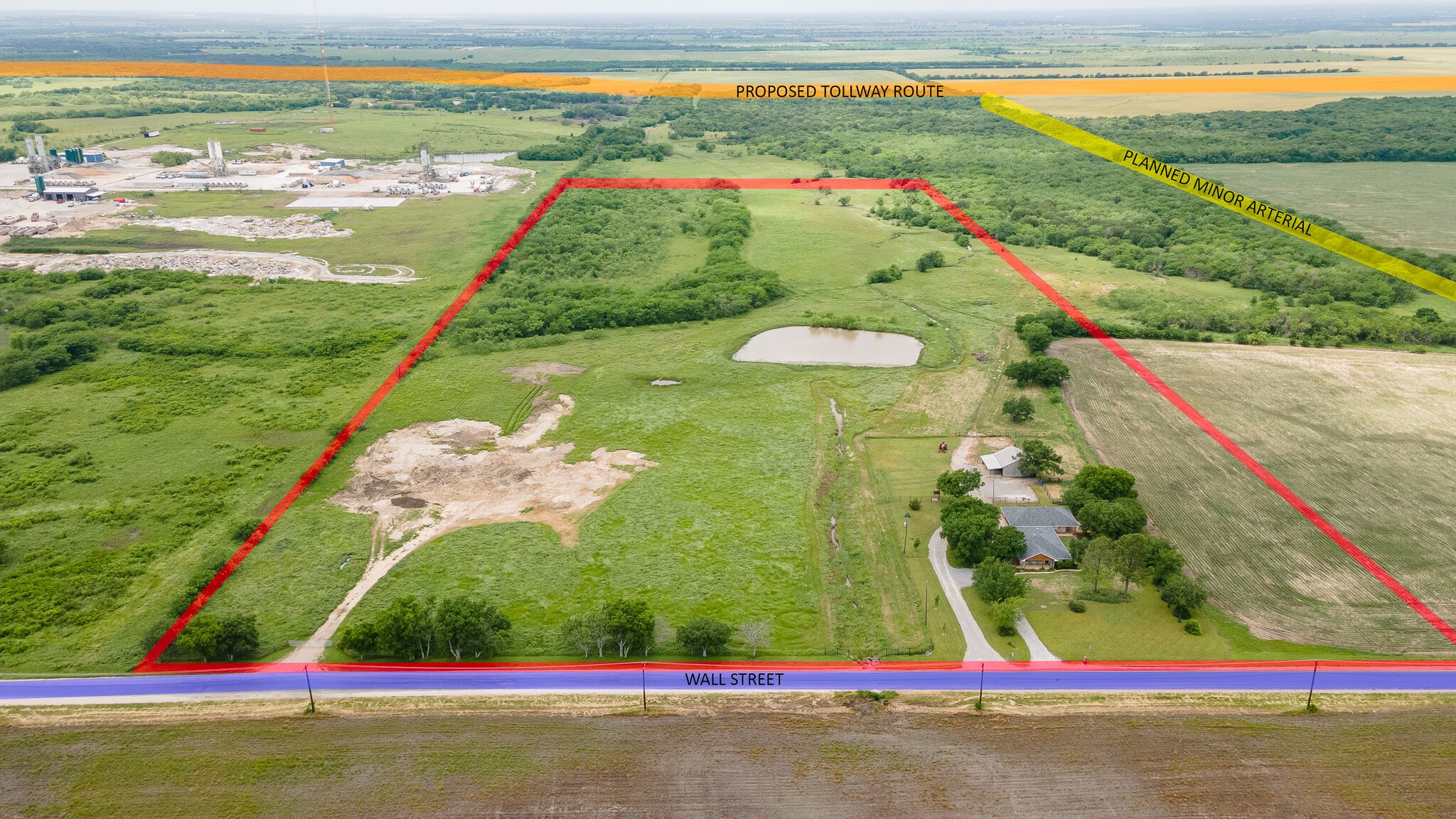 1273 Wall Street Rd, Gunter, TX à vendre Aérien– Image 1 sur 13