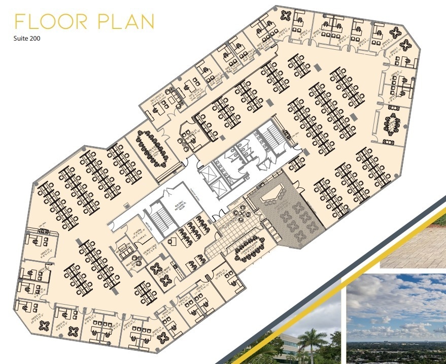 200 S Park Rd, Hollywood, FL à louer Plan d’étage– Image 1 sur 1