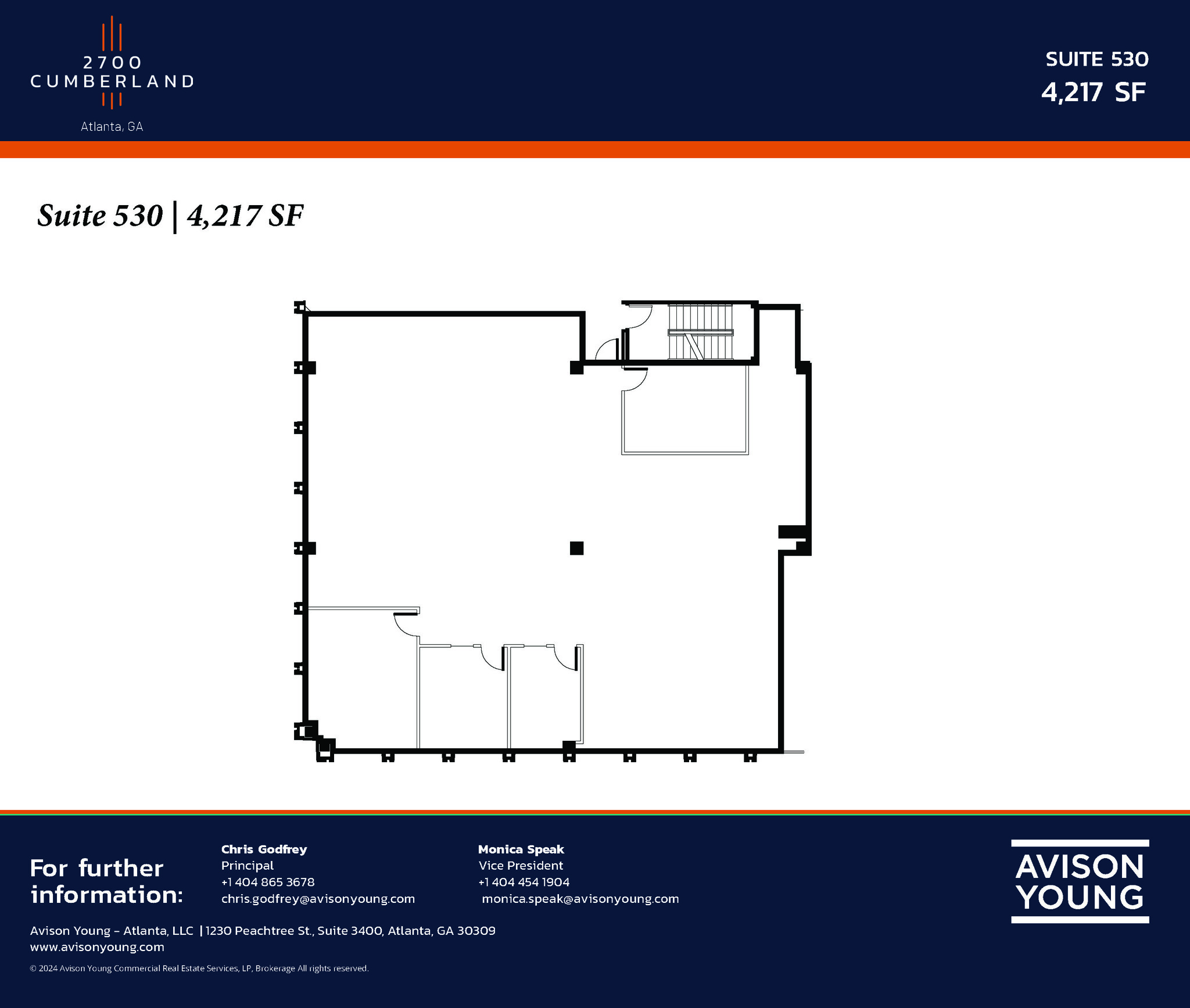 2700 Cumberland Pky SE, Atlanta, GA à louer Plan d’étage– Image 1 sur 1