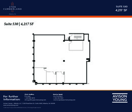 2700 Cumberland Pky SE, Atlanta, GA à louer Plan d’étage– Image 1 sur 1