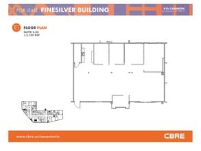 816 Camaron St, San Antonio, TX à louer Plan d’étage– Image 1 sur 1
