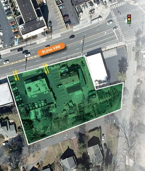 1050-1056 Northern Blvd, Roslyn, NY à louer - Aérien – Image 2 sur 2