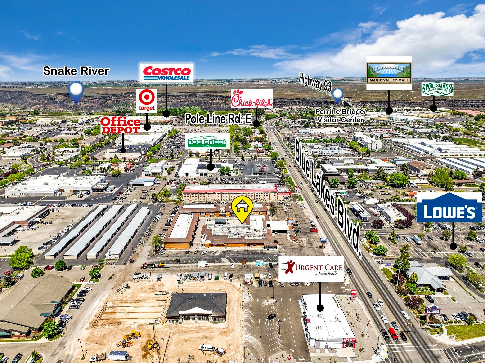 1357 Blue Lakes Blvd N, Twin Falls, ID à louer Photo de l’immeuble– Image 1 sur 42