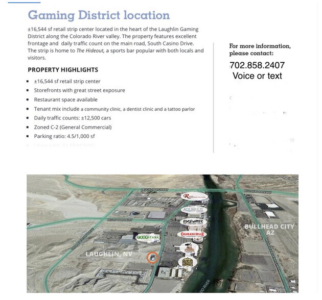 2311 S Casino Dr, Laughlin, NV à louer - Photo de l’immeuble – Image 2 sur 4