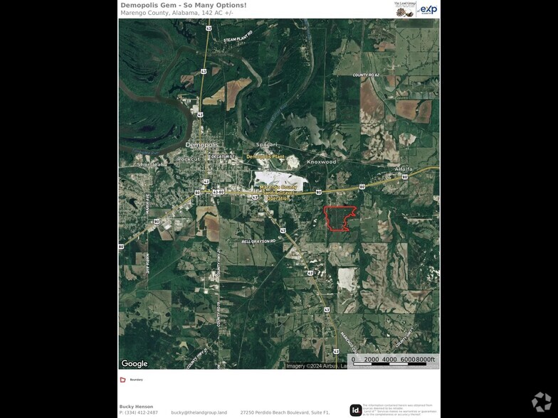 Highway 80 East, Gallion, AL à vendre - Aérien – Image 2 sur 7