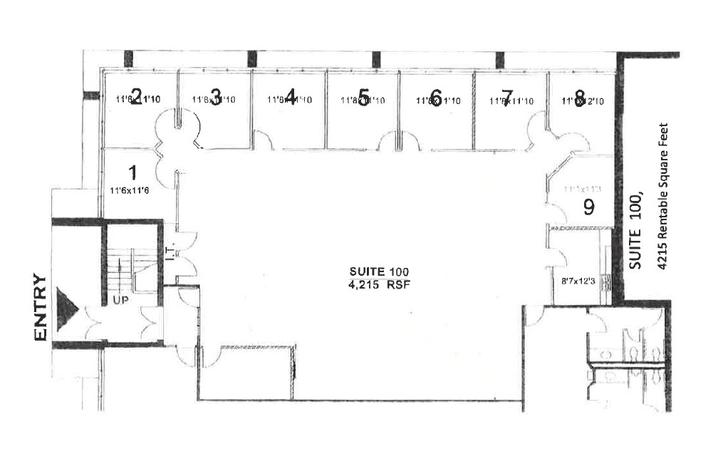 8005 W 110th St, Overland Park, KS à louer Plan d’étage– Image 1 sur 1